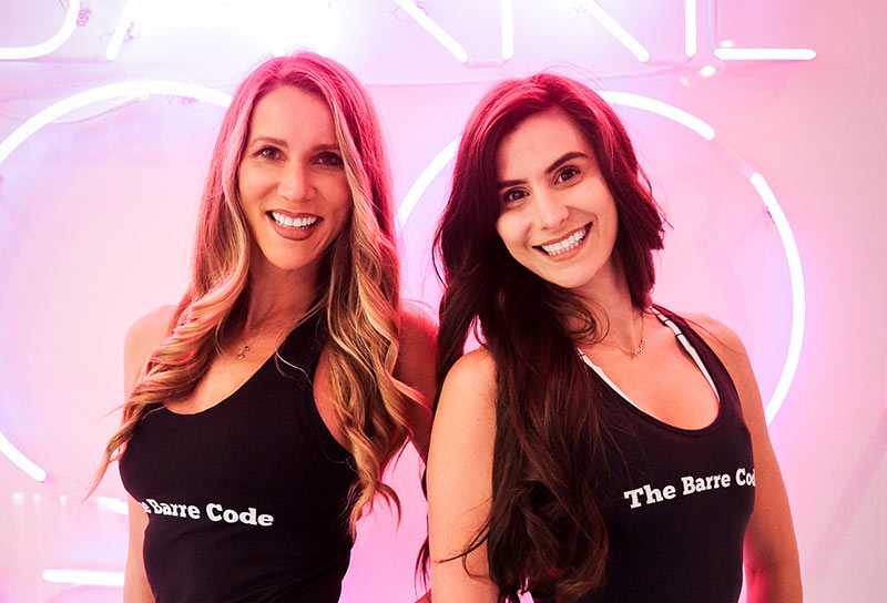 Jill and Ari, The Barre Code Co-Founders